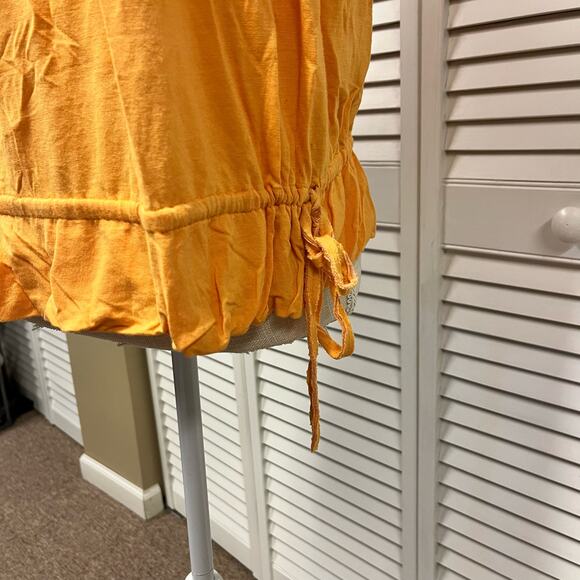 Vivienne Tam Orange Textured Top - Picture 5 of 8